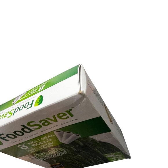 FoodSaver 8 in. x 20 ft. Vacuum Sealer Roll One Box with 3 rolls  8" heat seal r - Picture 4 of 6